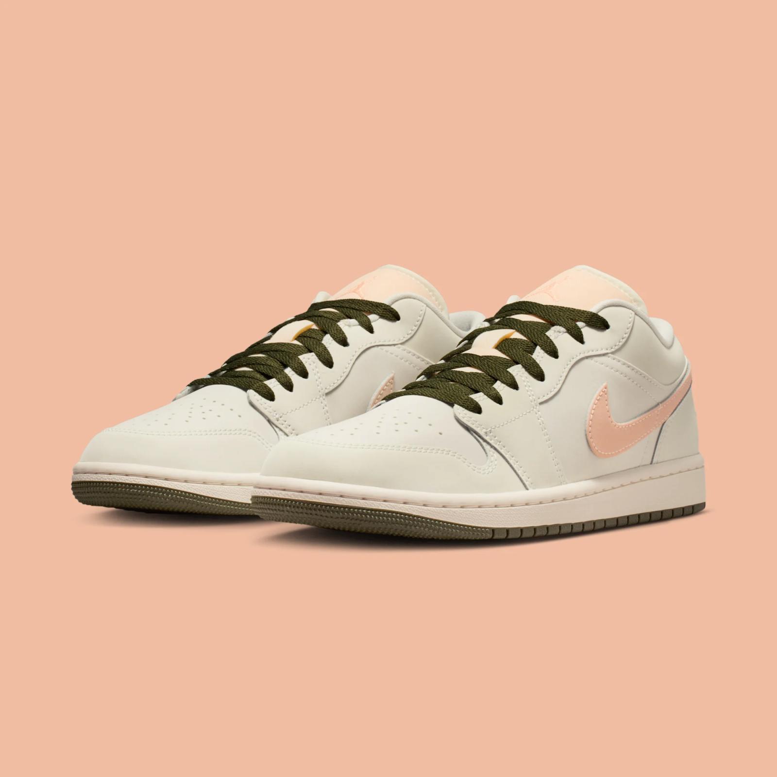 Air Jordan 1 Low "Sail & Crimson Tint" releases April 1, 2026