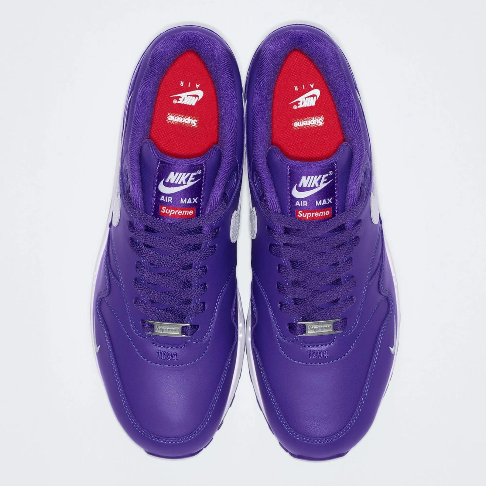 Supreme x Nike Air Max 1 '87 SP Varsity Purple HF8813-500