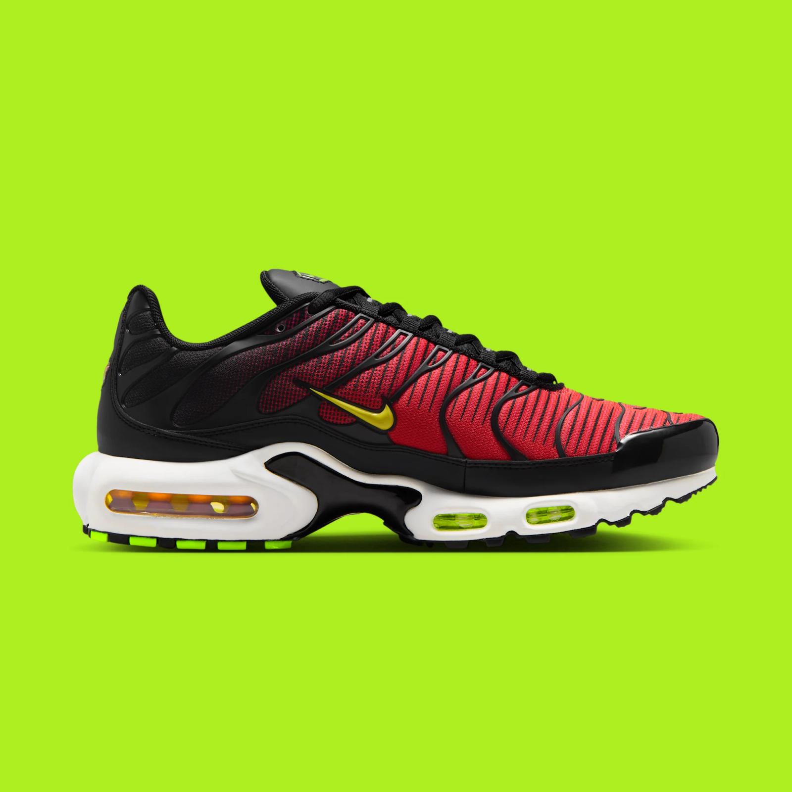 Nike Air Max Plus "Opti Yellow & Light Crimson" drops in 2026