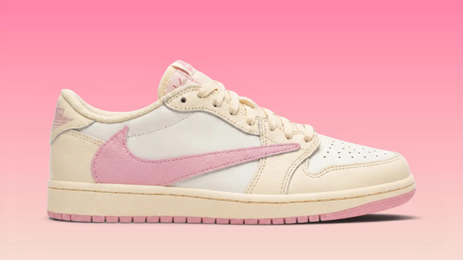 Travis Scott x Air Jordan 1 Retro Low OG “Muslin & Shy Pink” se lansează în 2026