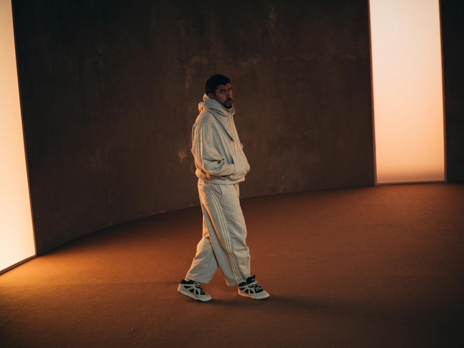 adidas and Bad Bunny's BadBo 1.0 returns in Beige and Black with apparel capsule