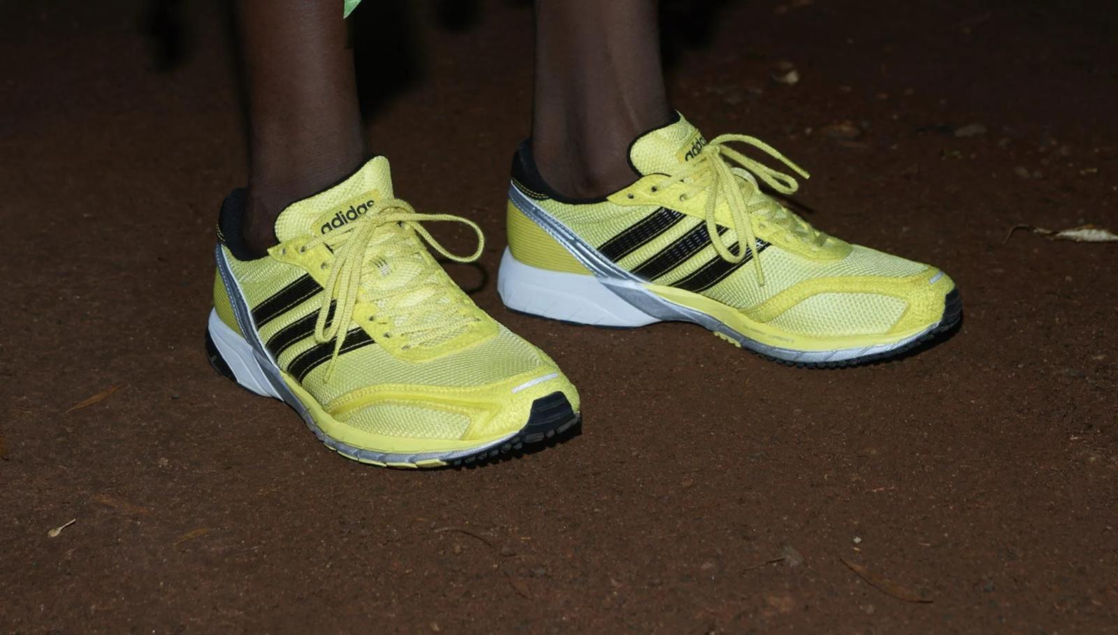 Wales Bonner x Adidas Adios Neftenga Yellow JH9740