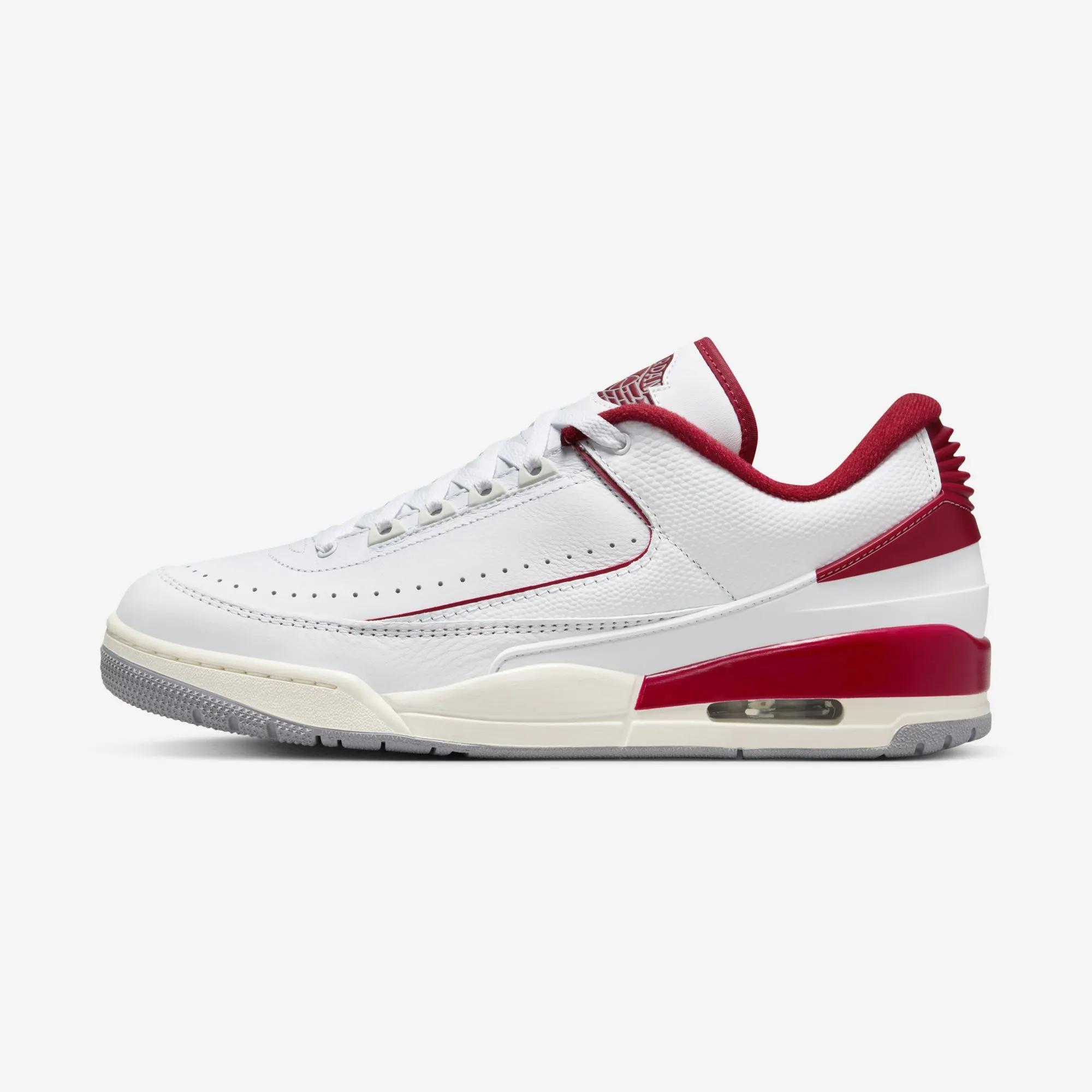 Air Jordan 2/3 Low “White / Varsity Red”
