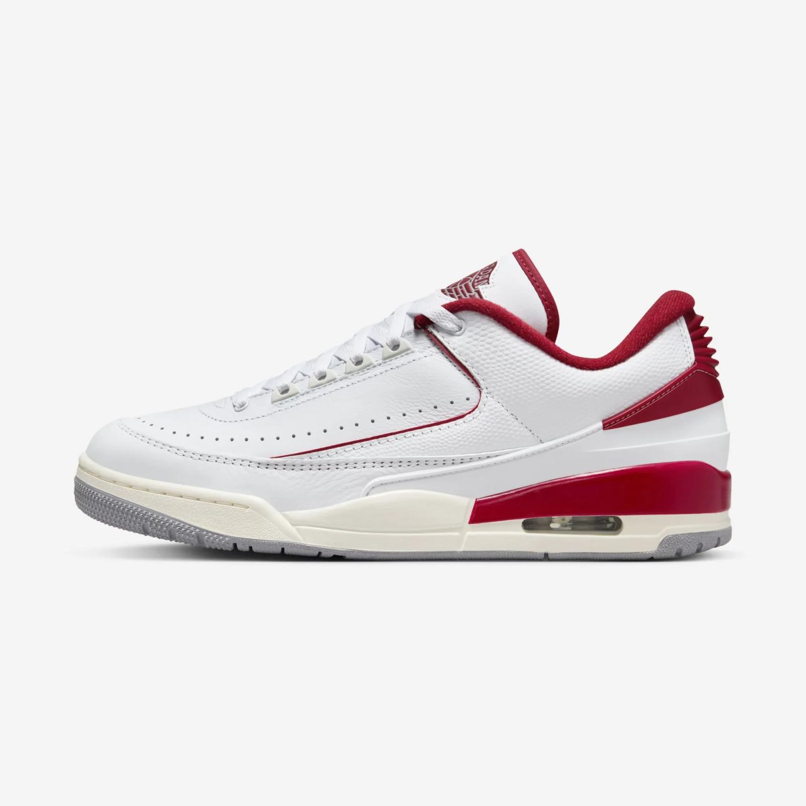 Air Jordan 2/3 Low “White / Varsity Red”