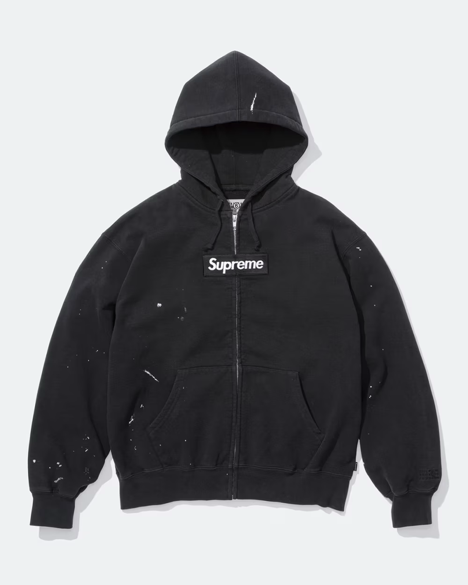 Supreme x Maison Margiela MM6 Zip-Up Box Logo Hoodie releases March 19th, 2026
