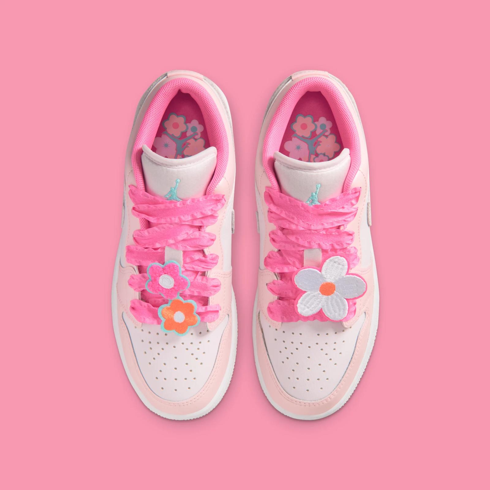 Air Jordan 1 Low SE GS "Pink Bloom" drops April 1st, 2026