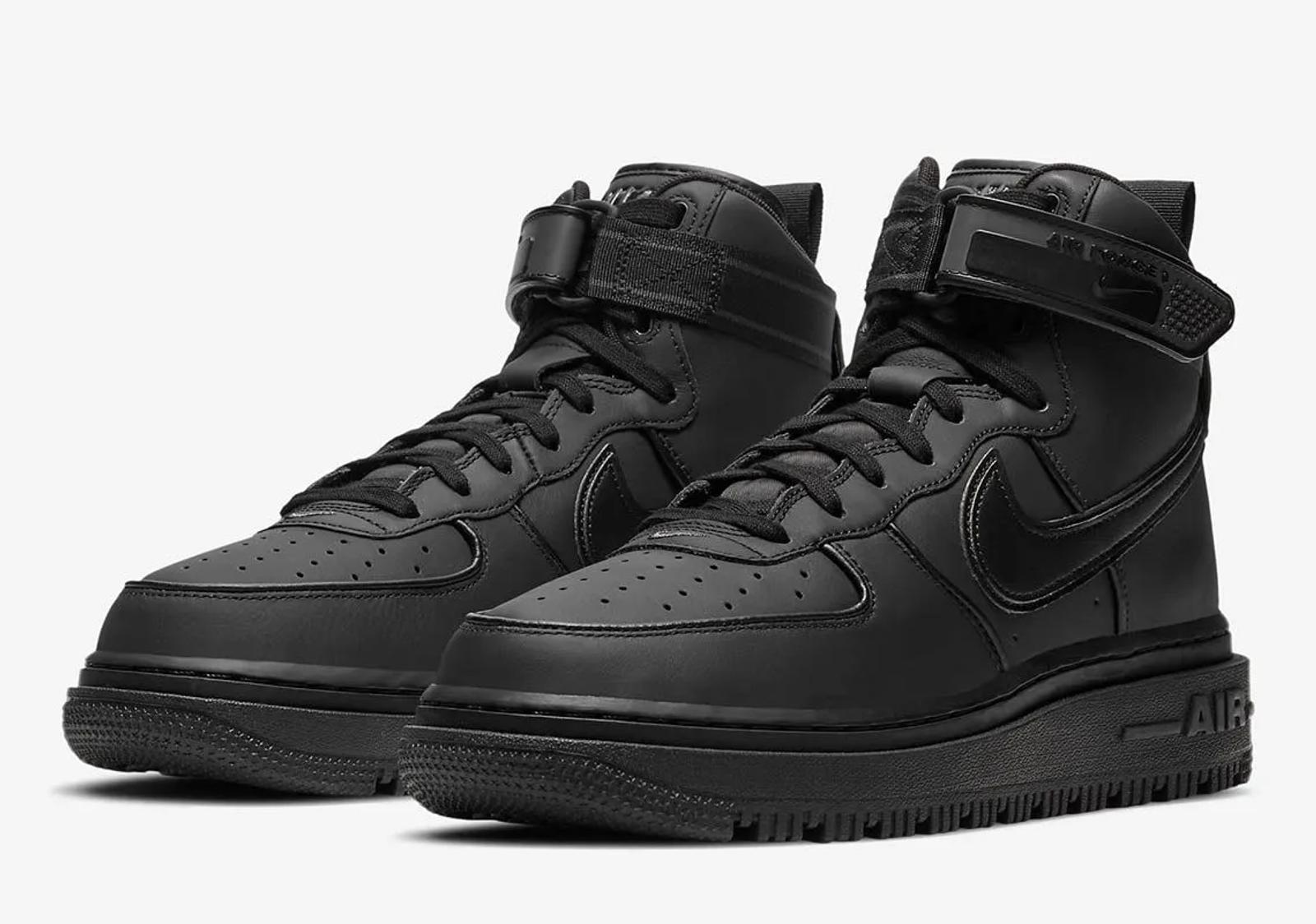 Nike Air Force 1 High Boot Black