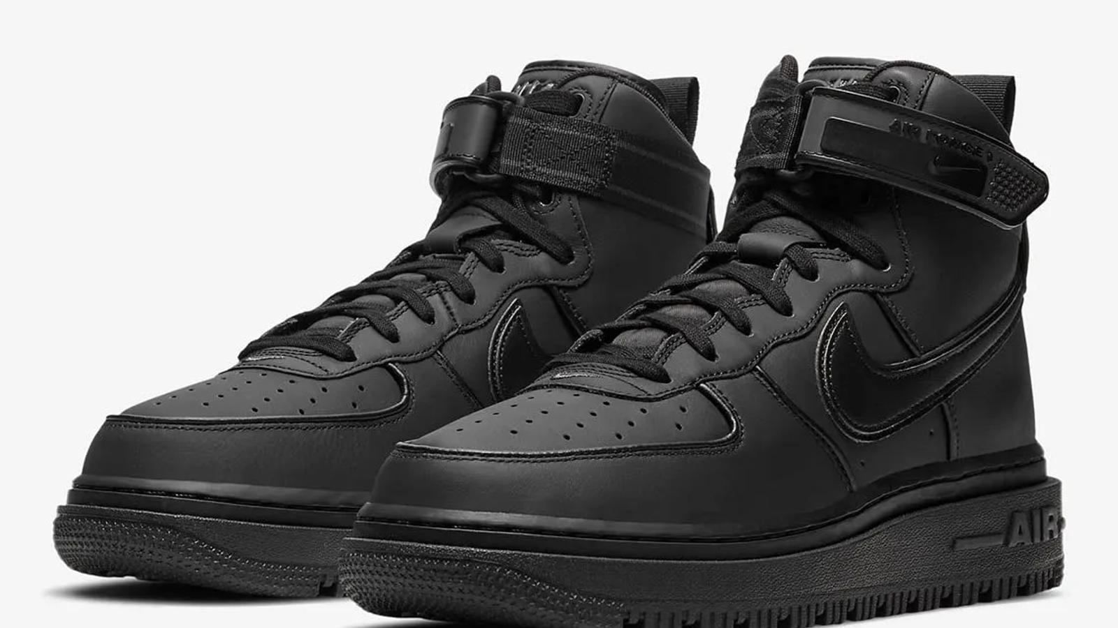 Nike Air Force 1 High Boot Black