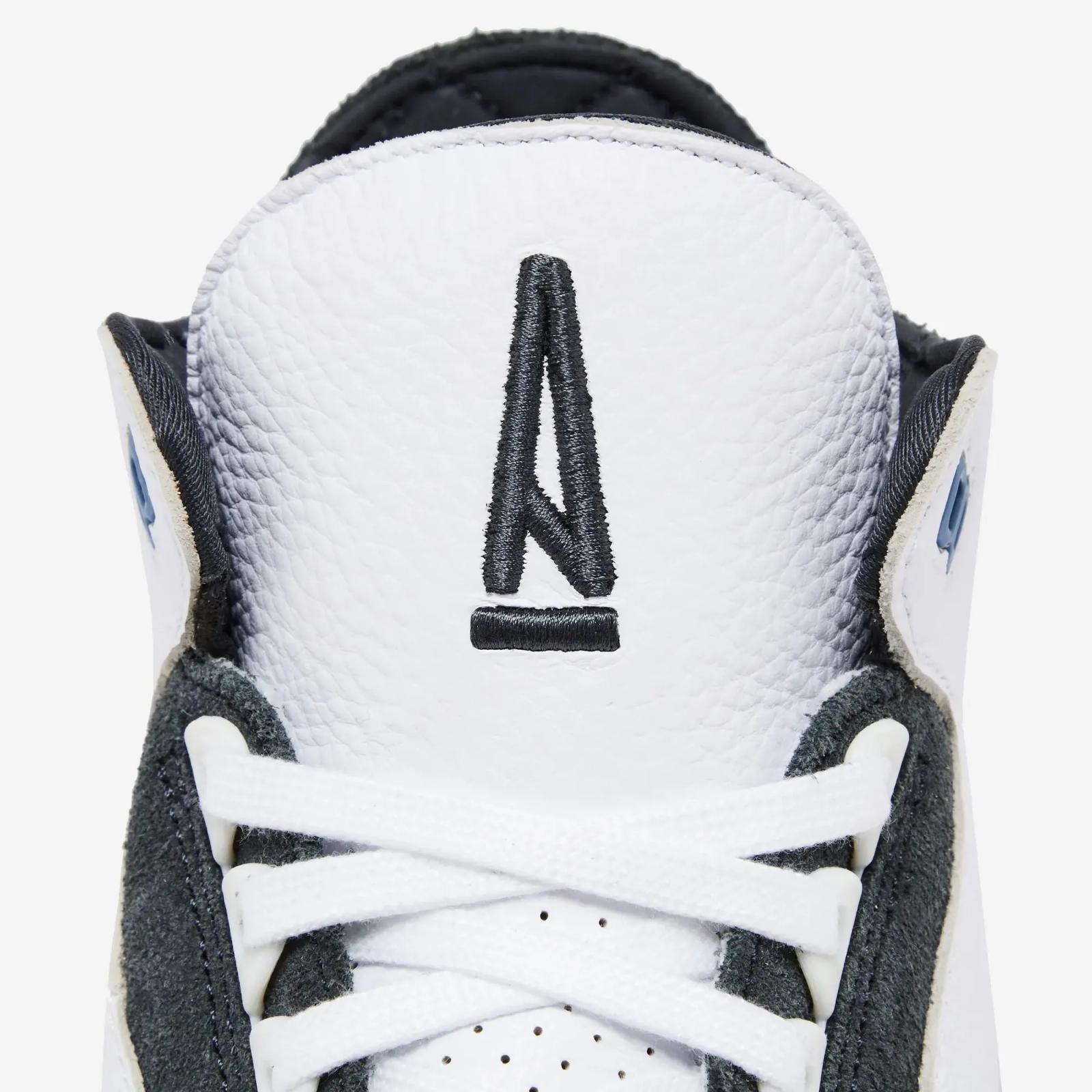 A Ma Maniere x Air Jordan 3 Retro OG SP GH White / Diffused Blue HV8571-100 Release Date April 2025