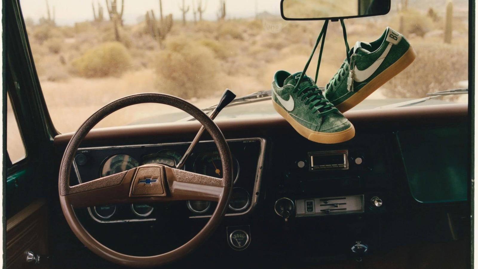 Chevrolet x Devin Booker x Nike Blazer Low QS āTeam Dark Greenā