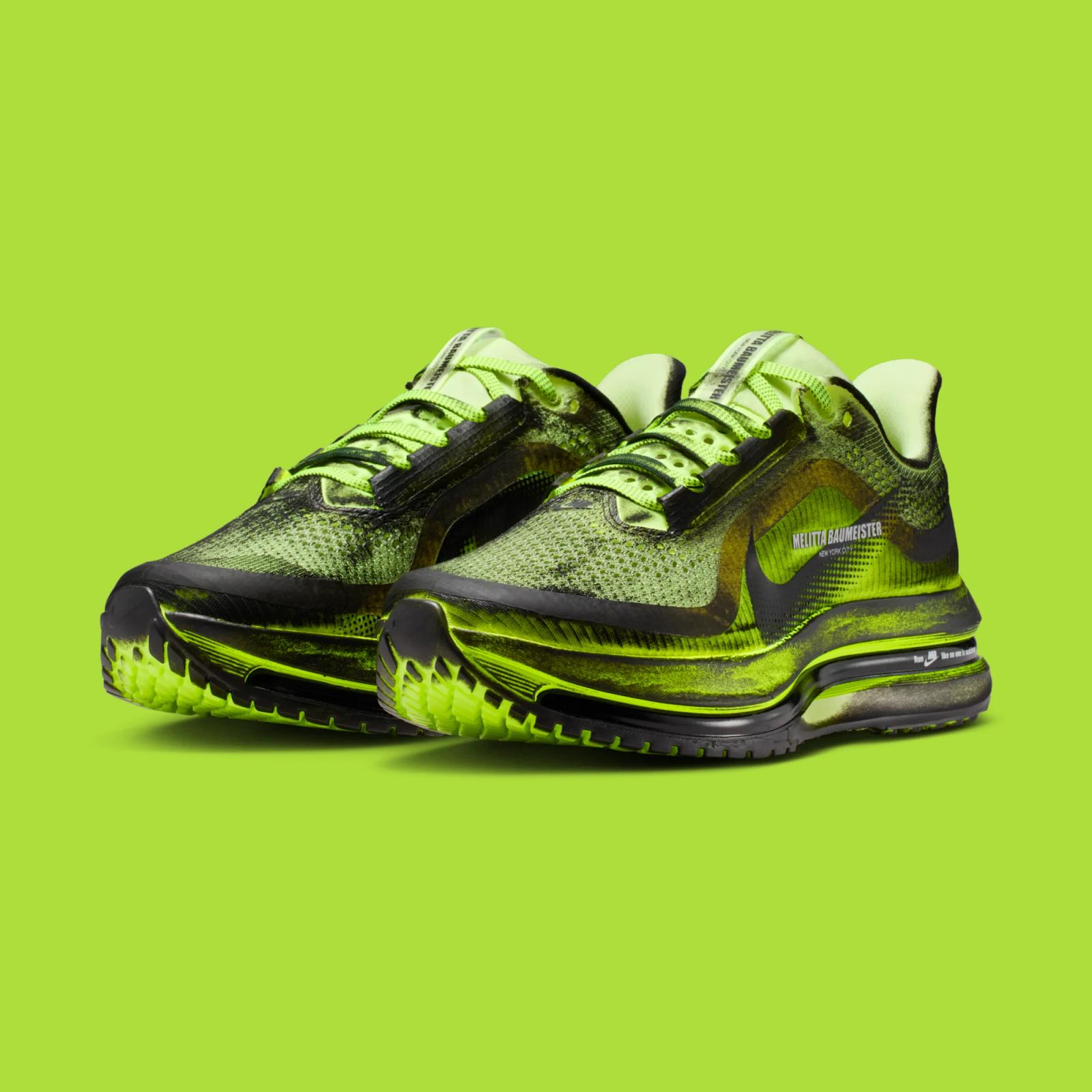 Melitta Baumeister x Nike Pegasus Premium SP "Volt" drops April 1st, 2026
