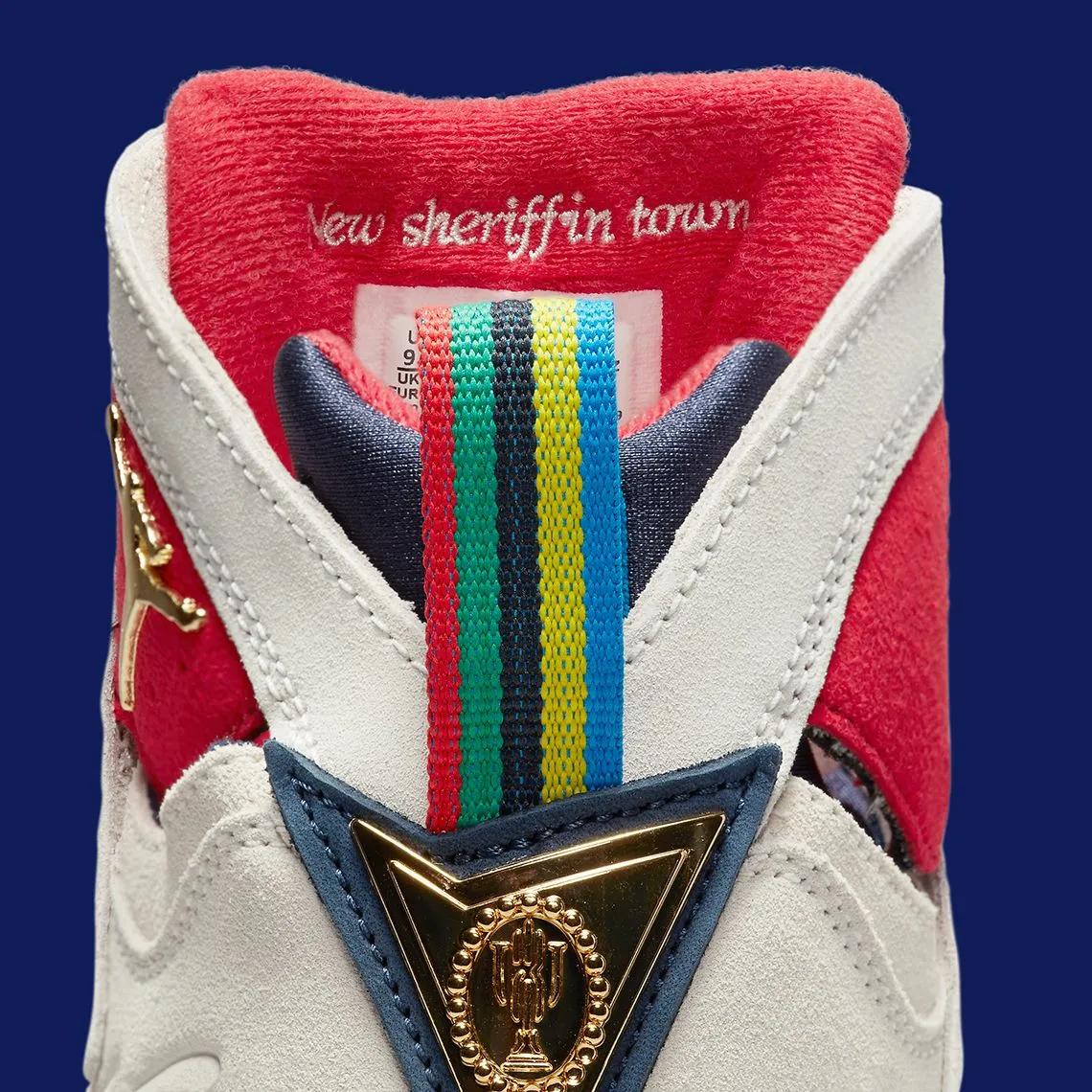 Air Jordan x Trophy Room 7 Retro True Red Obsidian