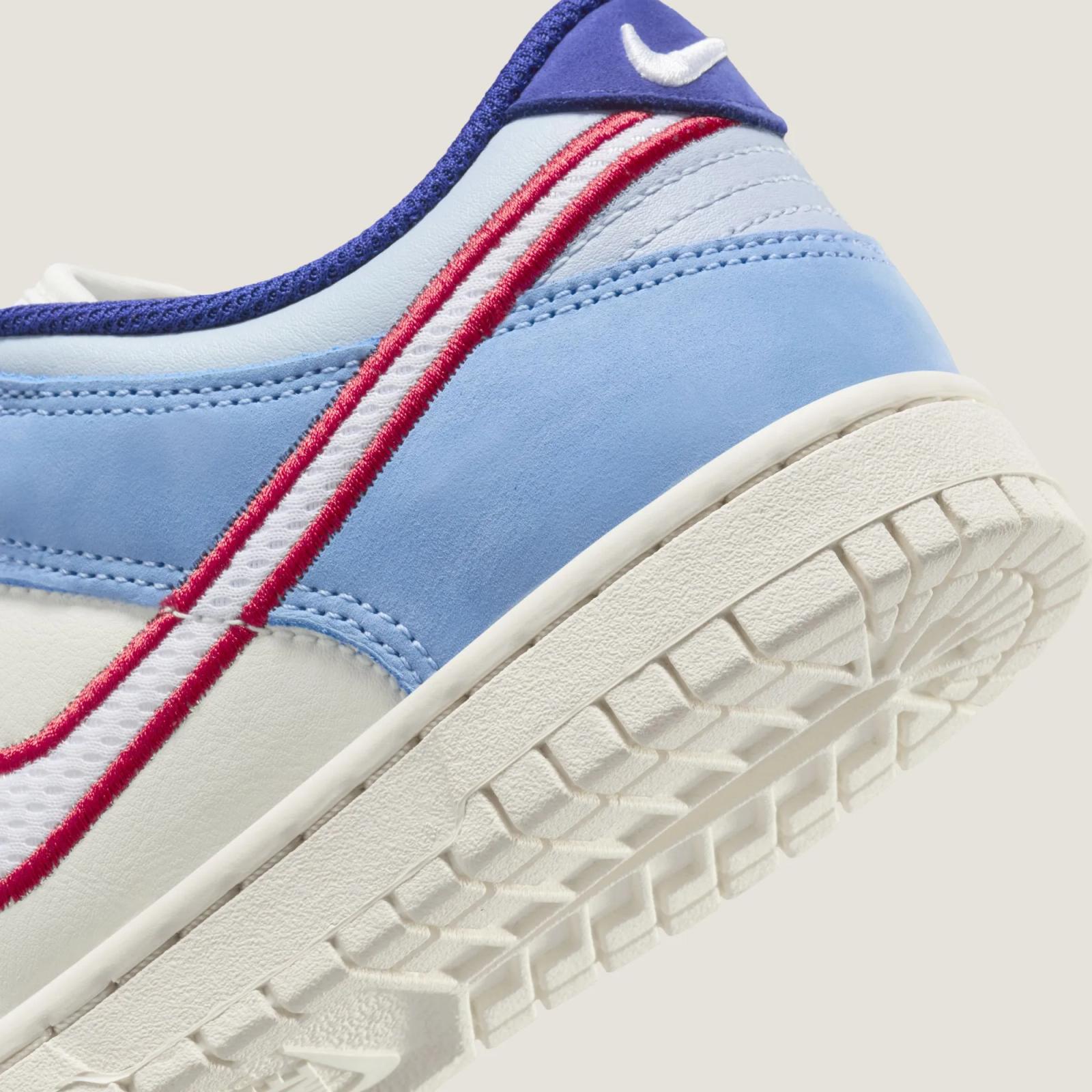 Nike Dunk Low GS Light Armoury Blue Gym Red