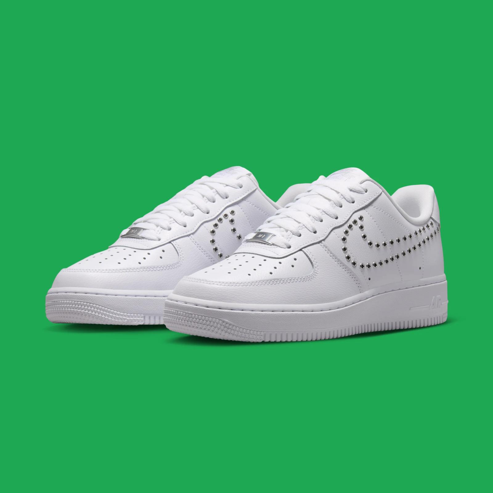 Nike Air Force 1 Low "White & Metallic Silver" drops August 1st, 2026