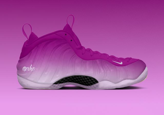 Nike Air Foamposite One "Red Plum & Barely Grape" Red Plum/Barely Grape