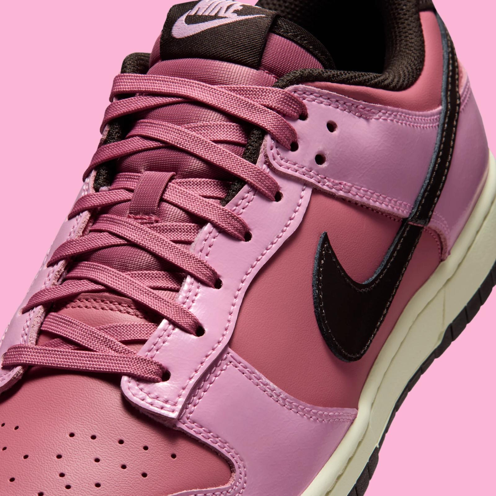 Nike Dunk Low Retro "Pink Rise & Velvet Brown" drops in 2026
