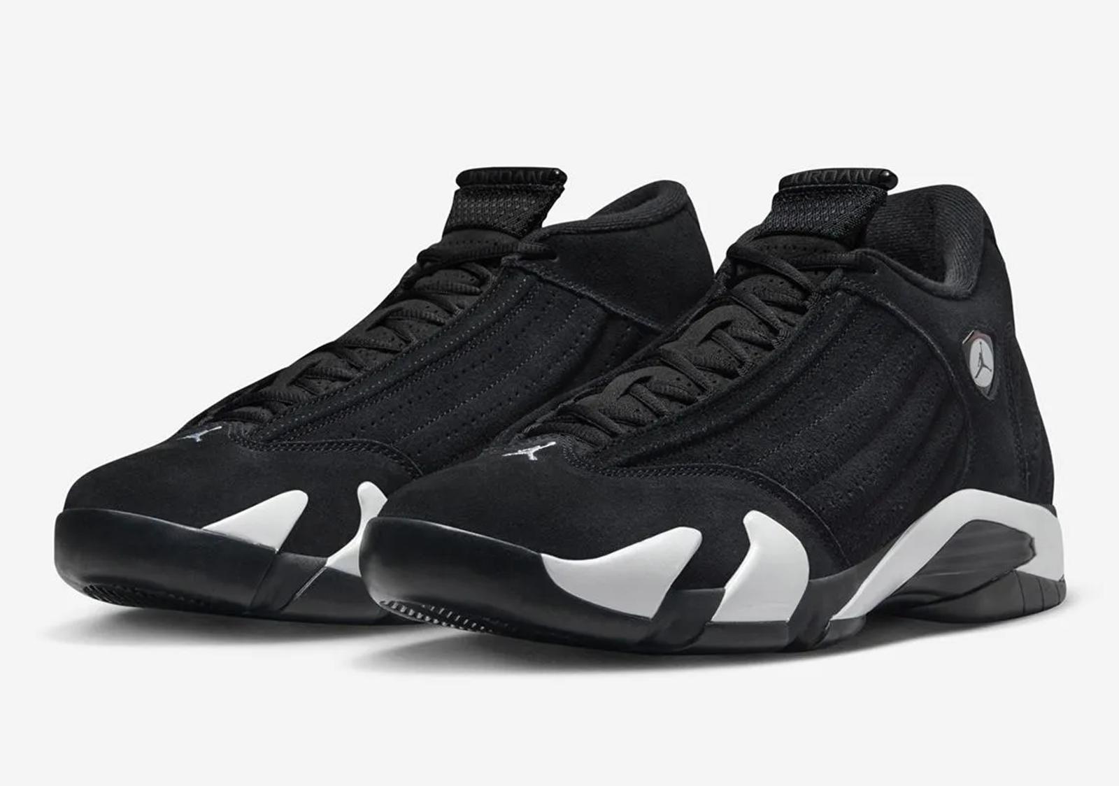 Air Jordan 14 Retro Black White