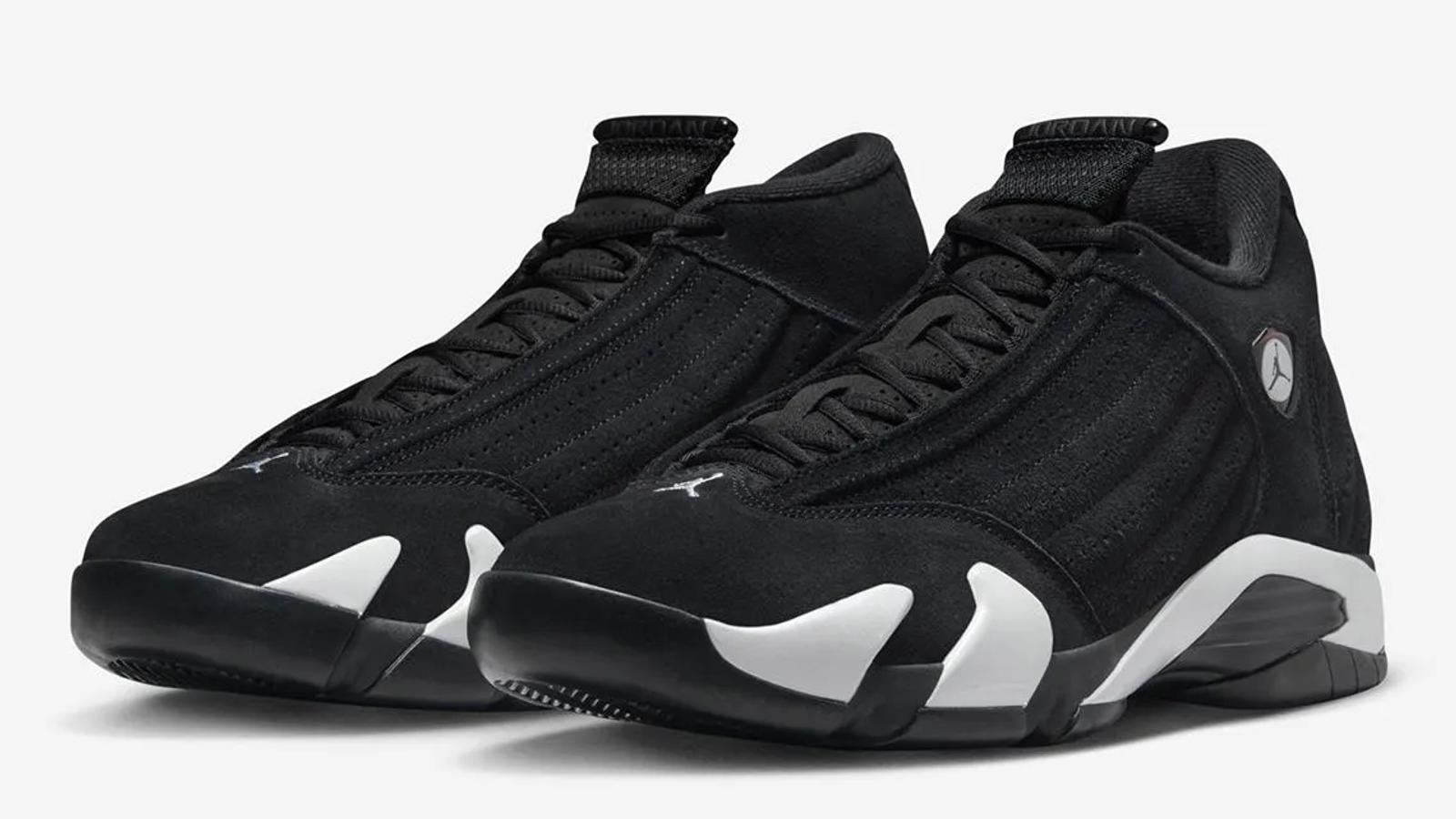 Air Jordan 14 Retro Black White