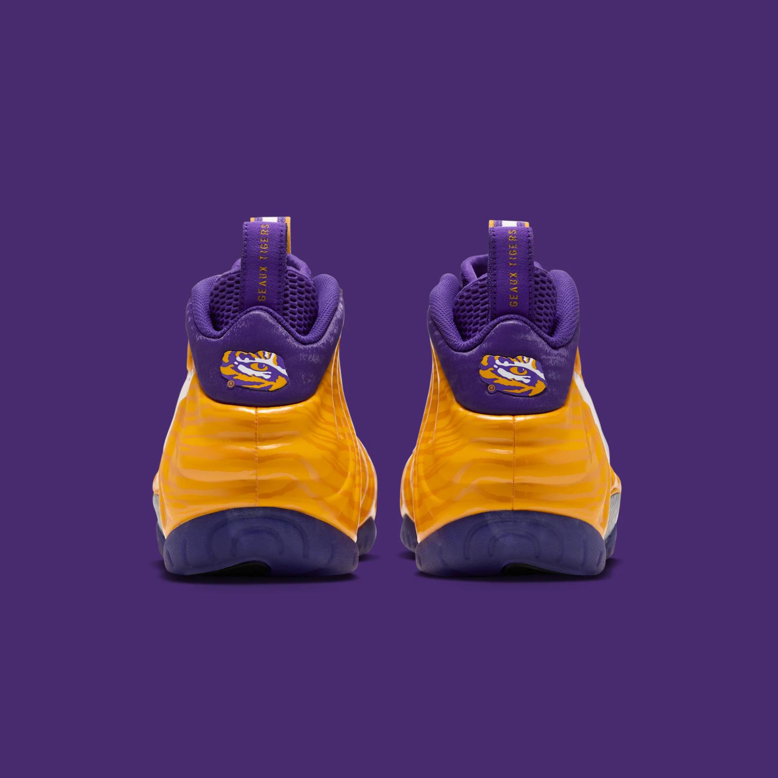 Nike Air Foamposite Pro "Louisiana Tigers" drops November 5th, 2026