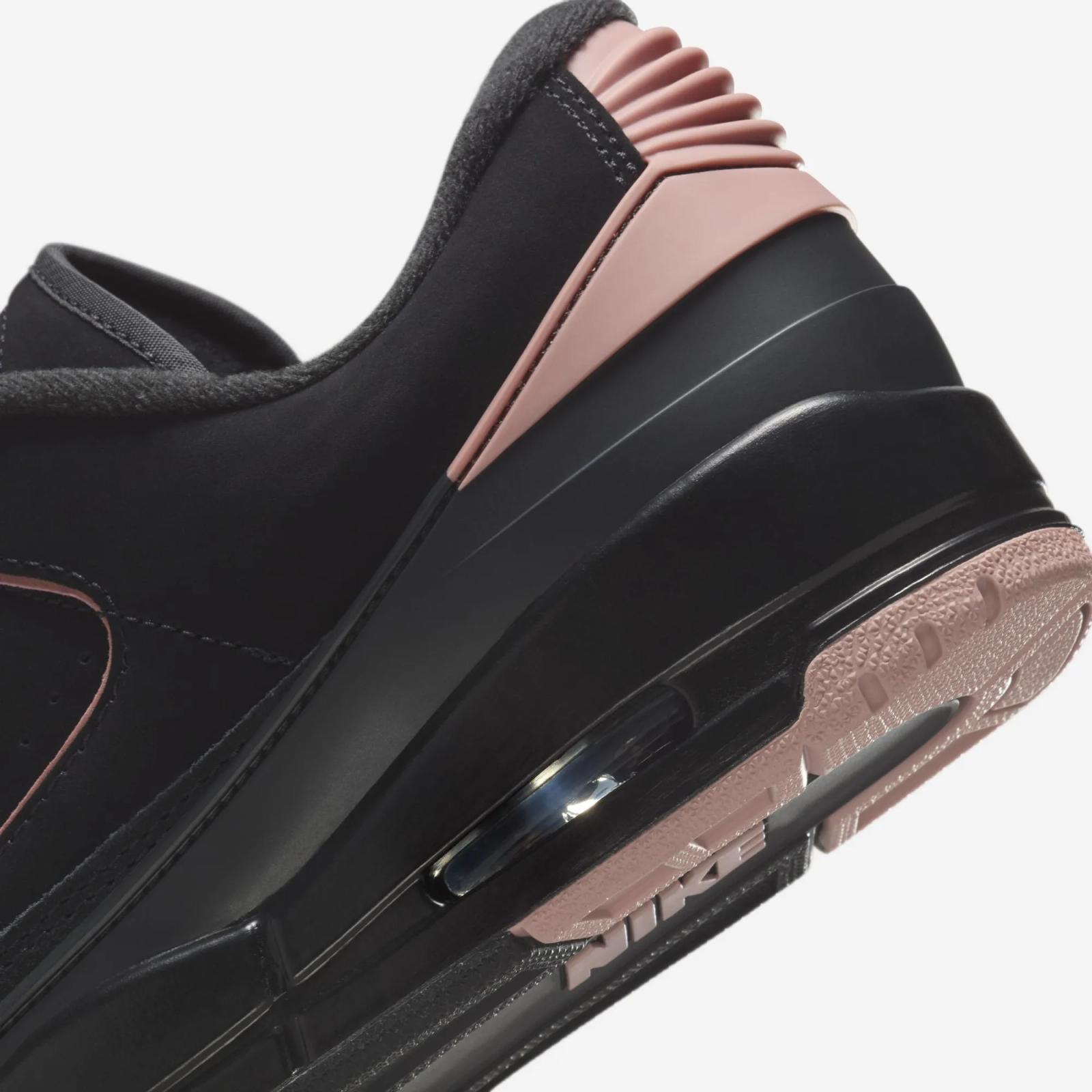 Air Jordan 2/3 Low Black / Rust Pink FD0383-003 Release Date Summer 2025