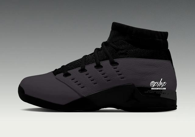 Air Jordan 17 Low SP "Black Pack" Black/Off Noir