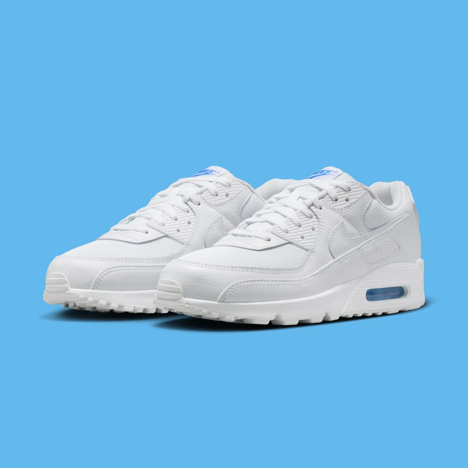 Nike Air Max 90 "White & Blue Crystal" drops May 1st, 2026