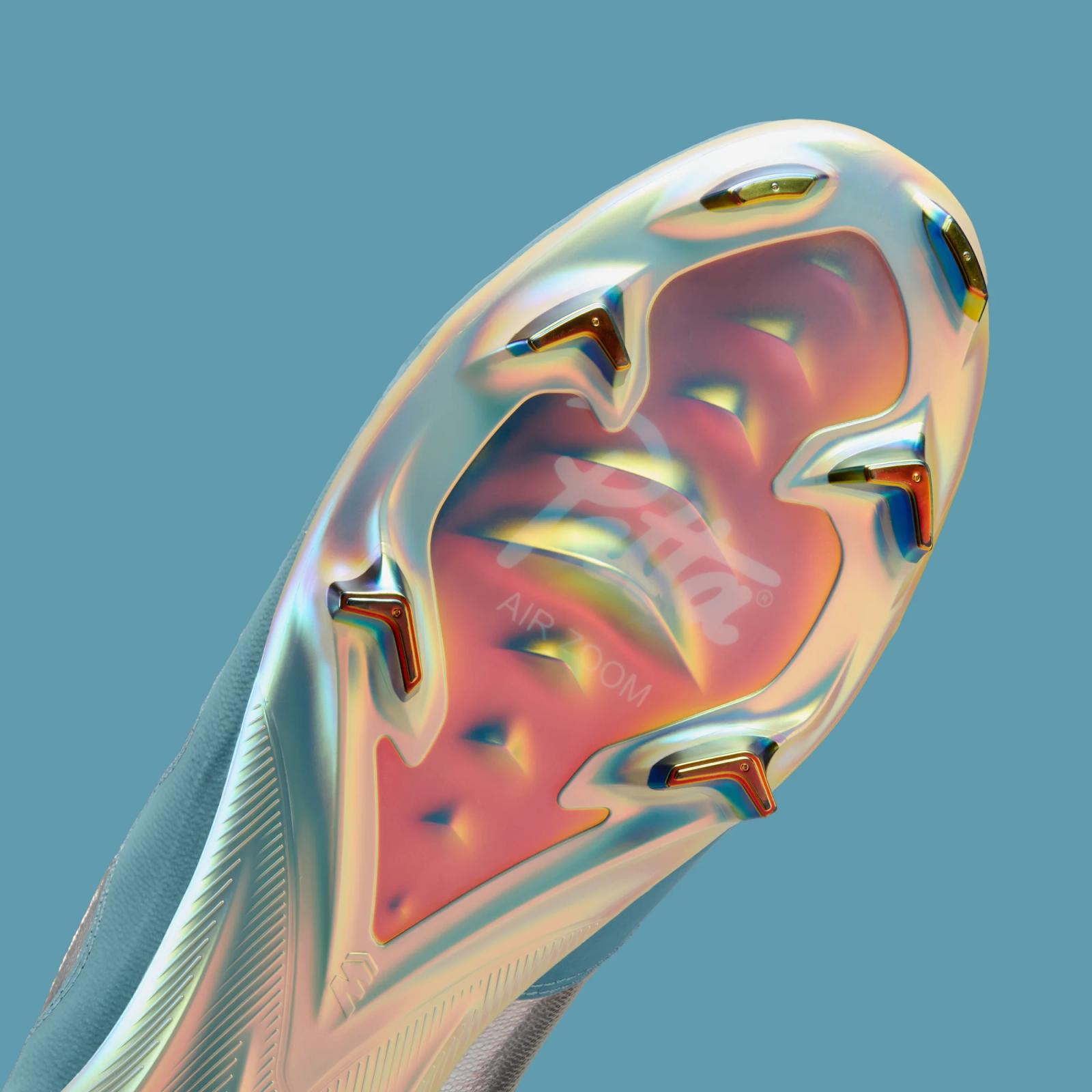 Patta x Nike Mercurial Zoom Vapor 16 Elite FG SE "Noise Aqua" releasing in 2026