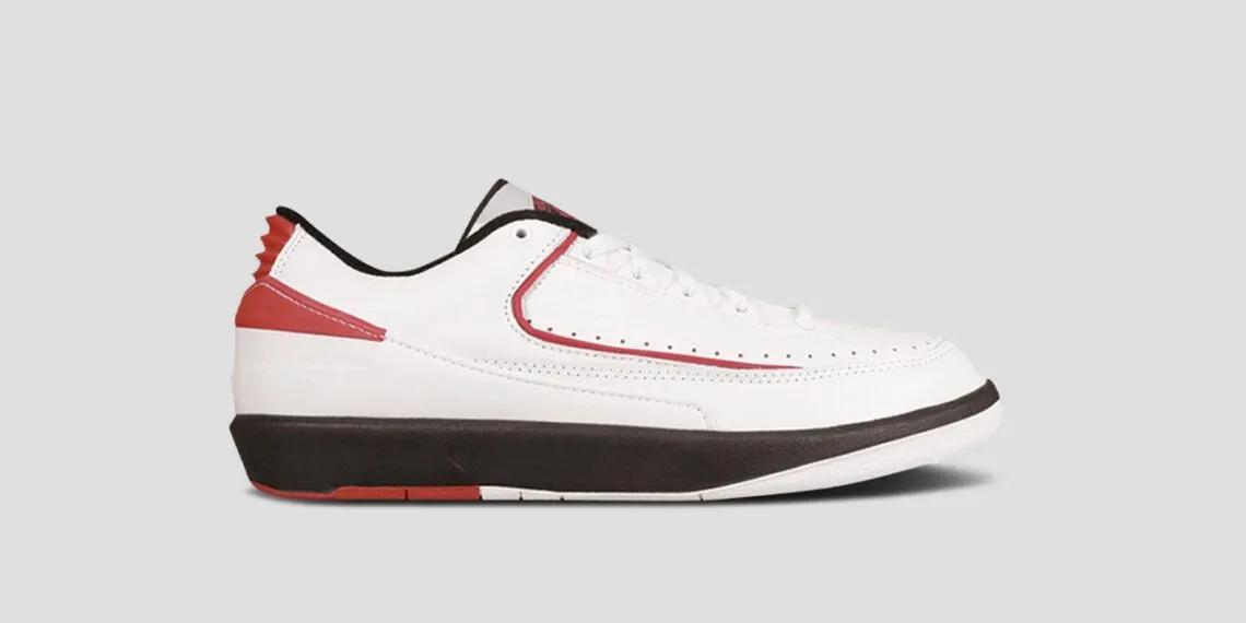 Air Jordan 2 Low Chicago 1986 White / Black / Varsity Red 4115