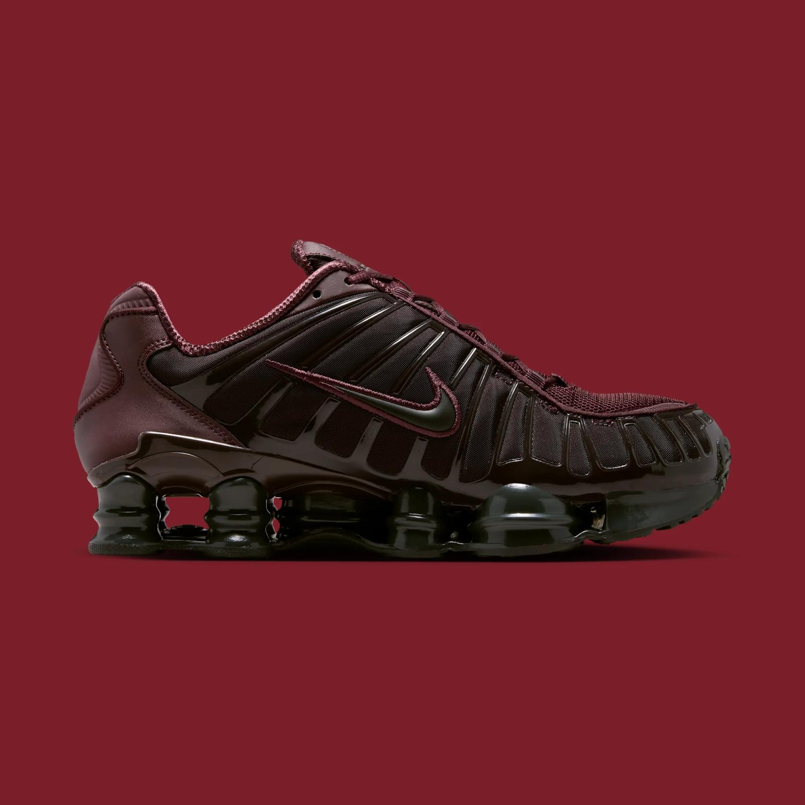 Nike Shox TL SE "Burgundy Crush" drops Summer 2026