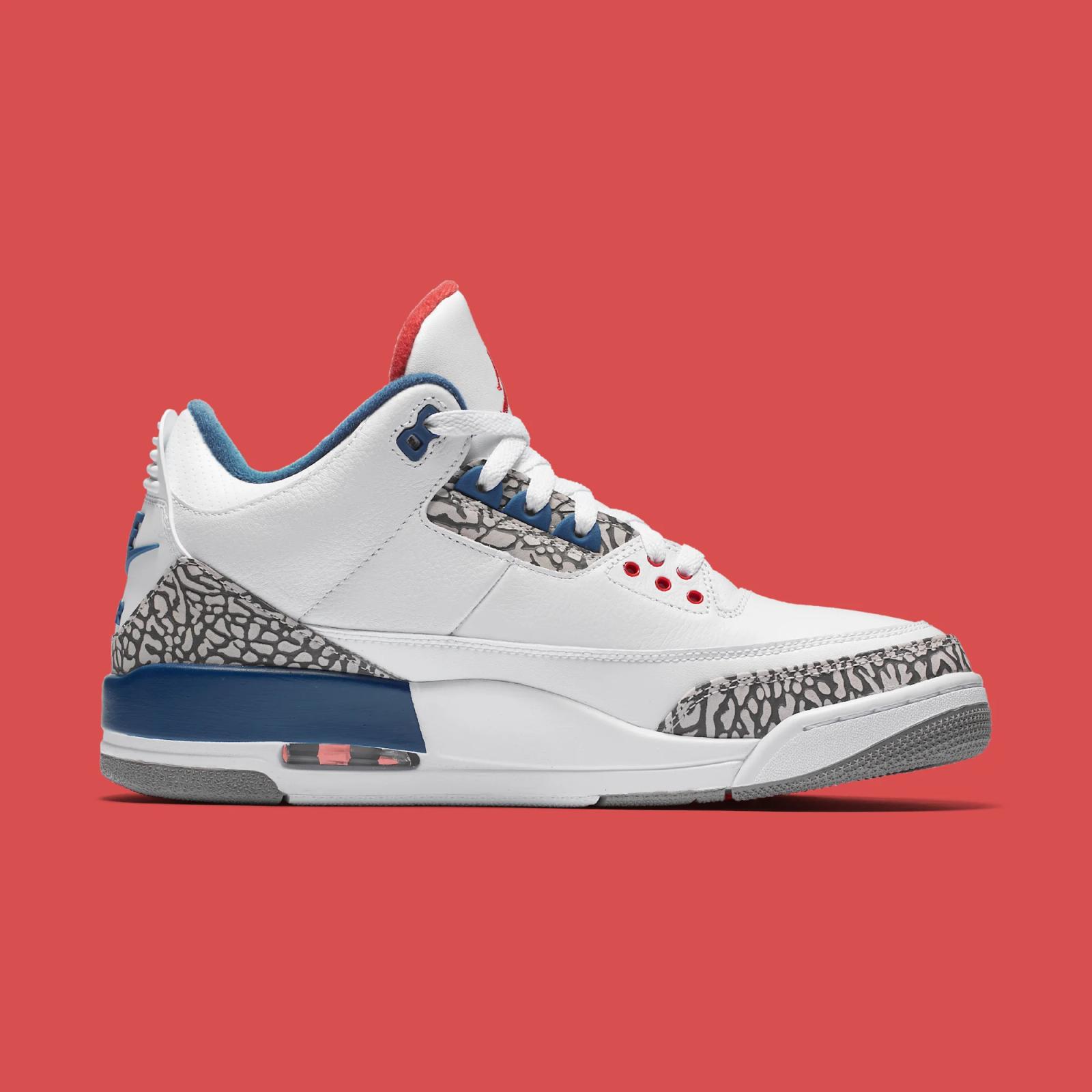 Air Jordan 3 Retro True Blue Release Date 2026 IF4396-102