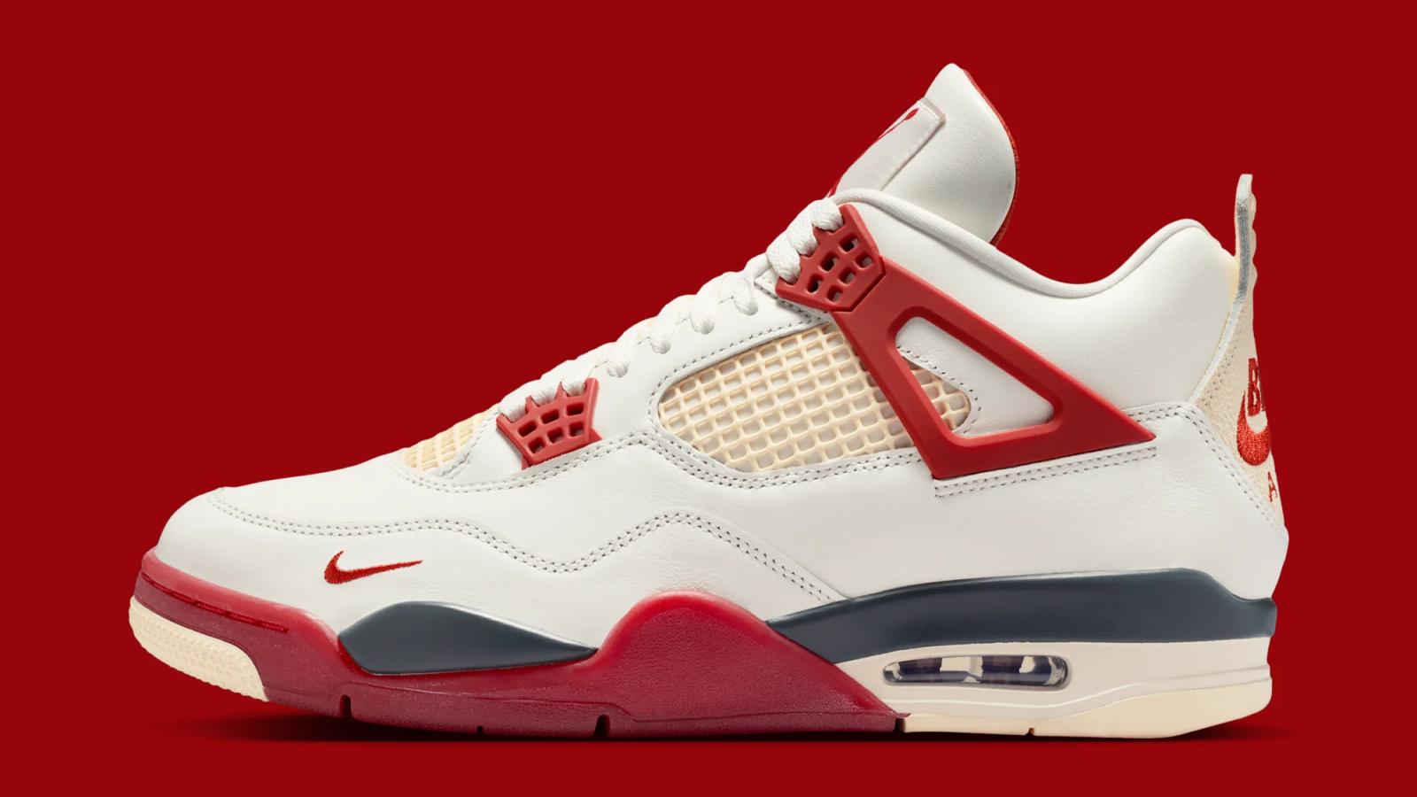 Nigel Sylvester x Air Jordan 4 Retro SP BA “Fire Red”