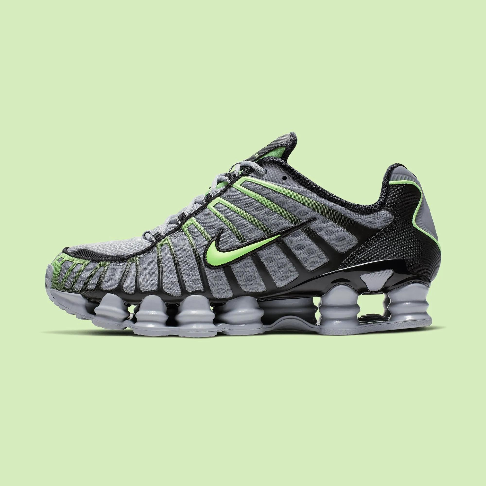 Nike Shox TL “Wolf Grey / Lime Blast” Restock 2025