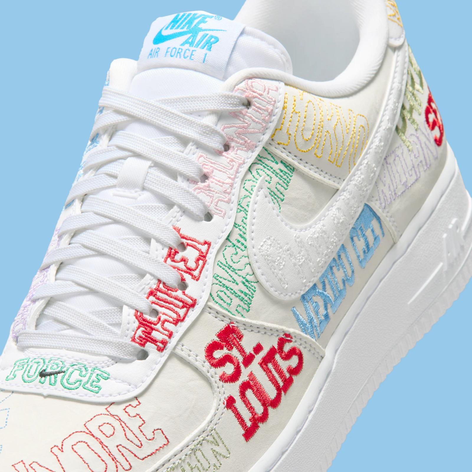 Nike Air Force 1 Low "On Tour White" drops May 1st, 2026