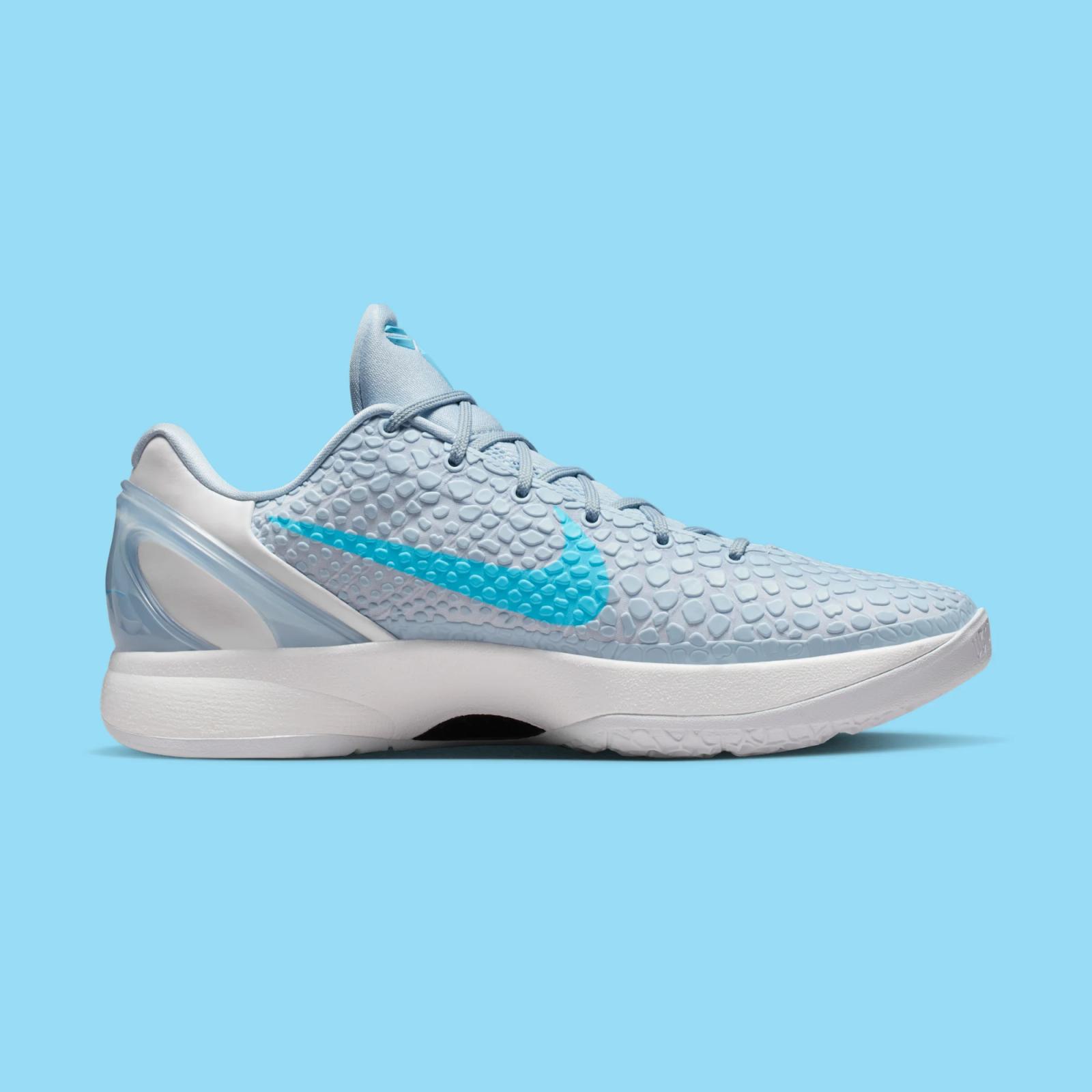 Caitlin Clark Nike Kobe 6 Protro Light Armory Blue Winter 2025