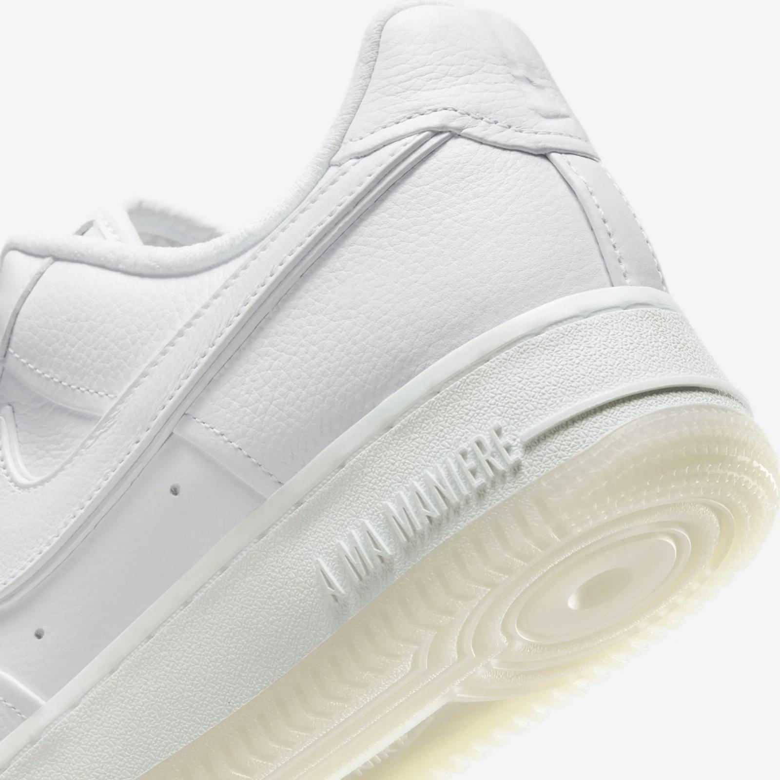 A Ma Maniere x Nike Air Force 1 Low W.Y.W.S Triple White HF4084-100 Release Date 2025
