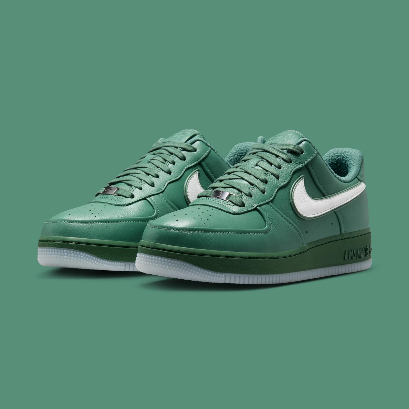 A Ma Maniere x Nike Air Force 1 Low "Green Stone" drops in 2026