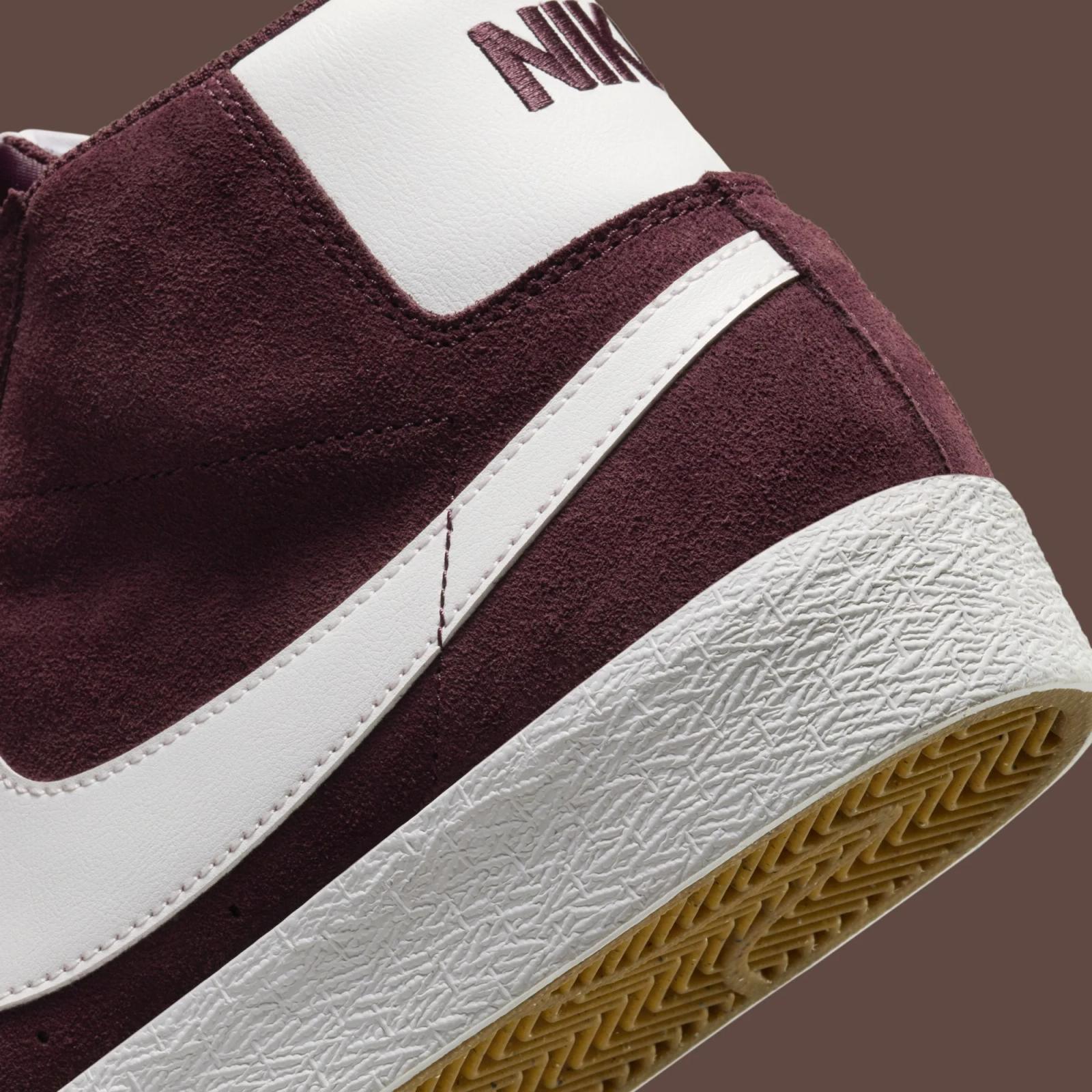 Nike SB Zoom Blazer Mid Burgundy Crush FD0731-600