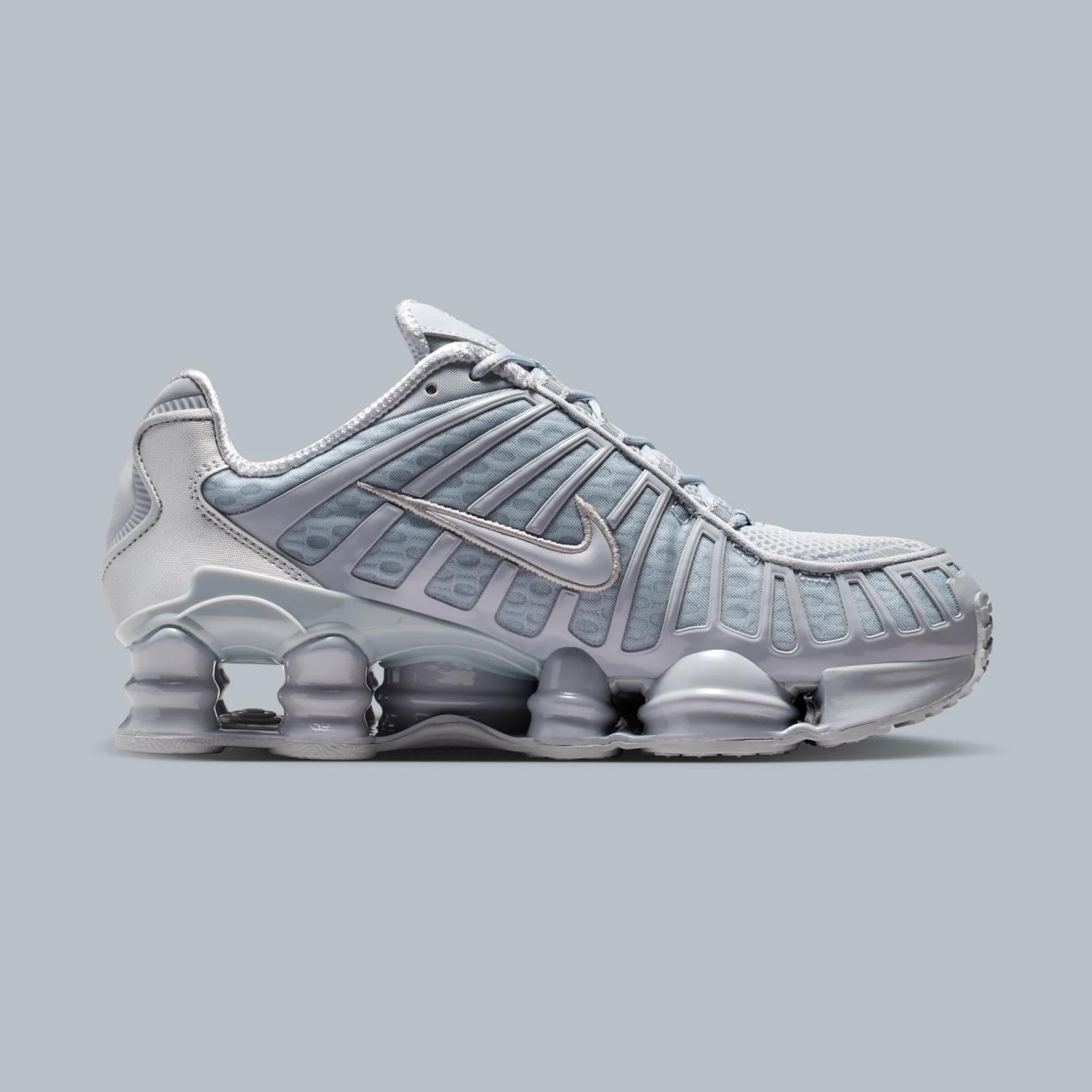 Nike Shox TL "Wolf Grey & Metallic Silver" drops Summer 2026