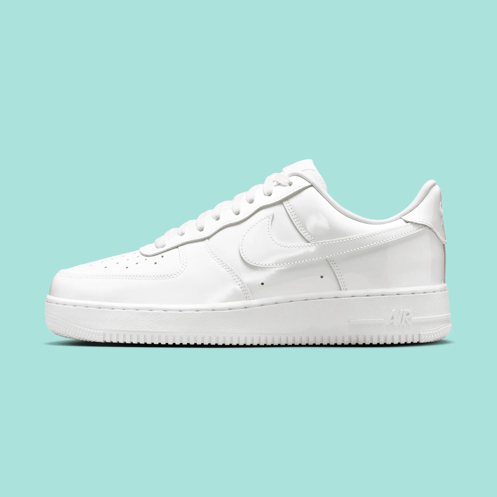 Nike Air Force 1 Low Premium "White Patent" drops in 2026