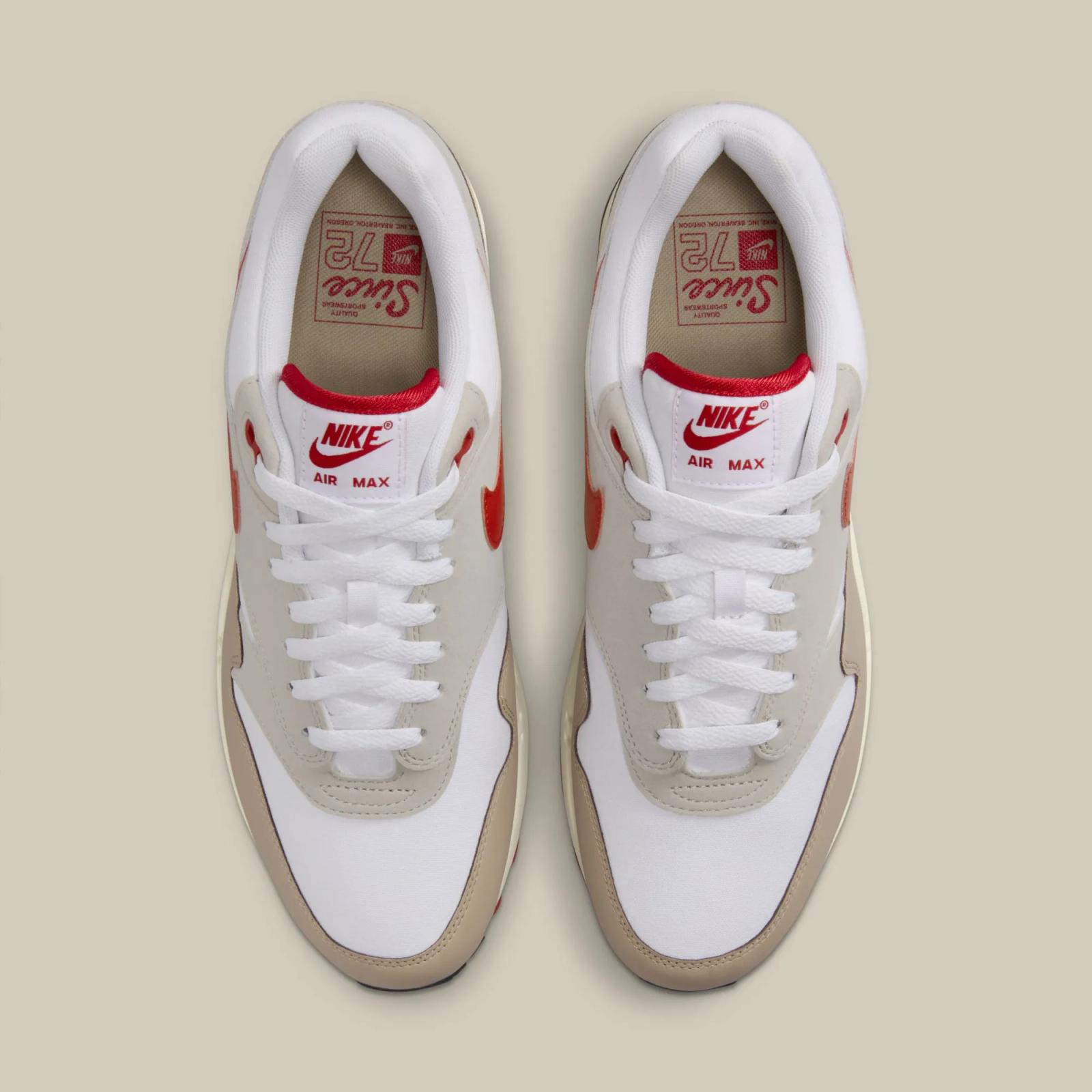 Nike Air Max 1 University Red Limestone