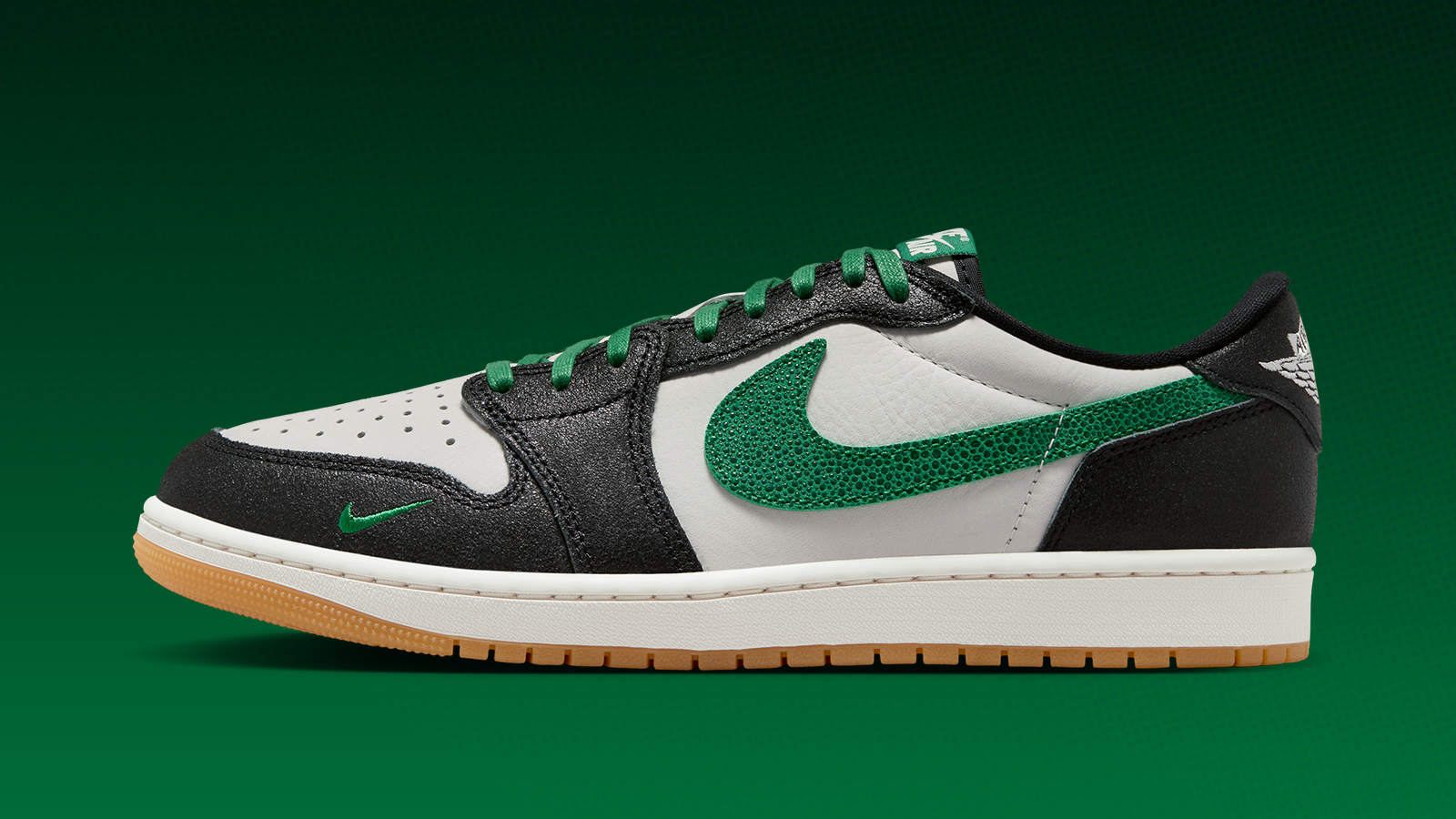 Air Jordan 1 Retro Low OG "Pine Green & Black" drops June 6th, 2026