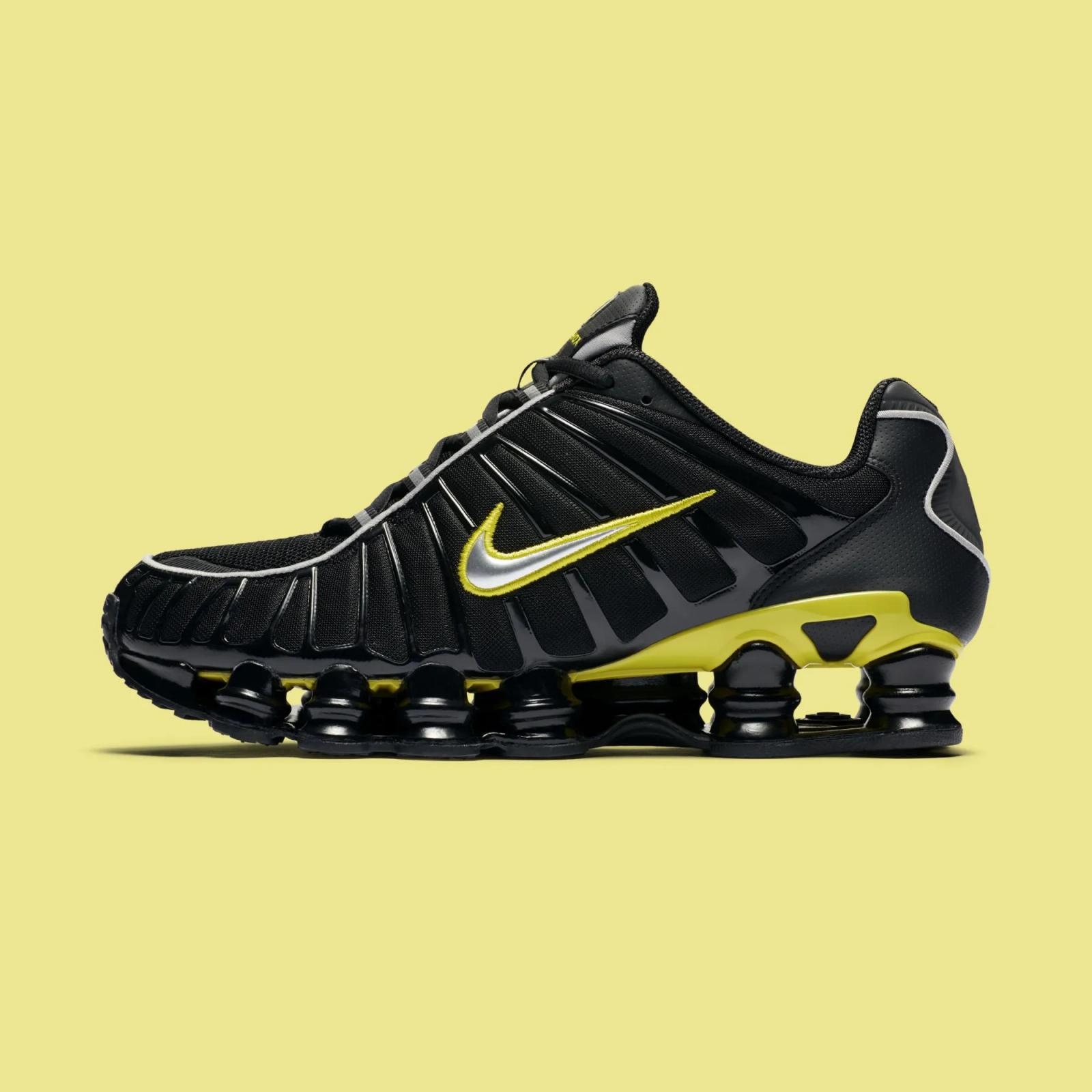 Nike Shox TL “Black / Dynamic Yellow” Restock 2025