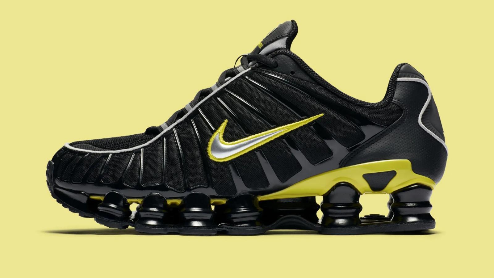Nike Shox TL “Black / Dynamic Yellow” Restock 2025