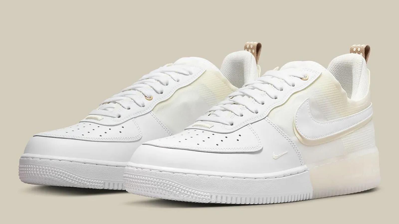 Nike Air Force 1 React Coconut Milk