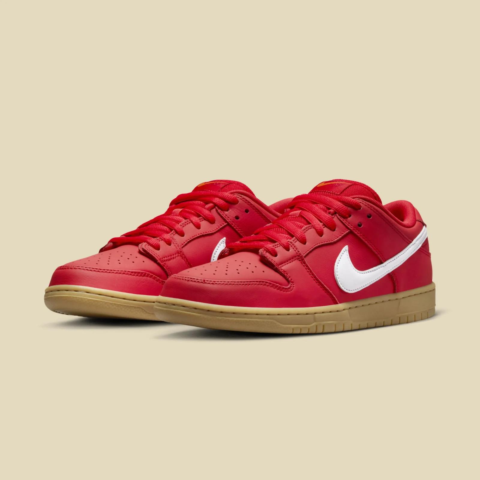 Nike SB Dunk Low Pro ISO University Red (FJ1674-600)