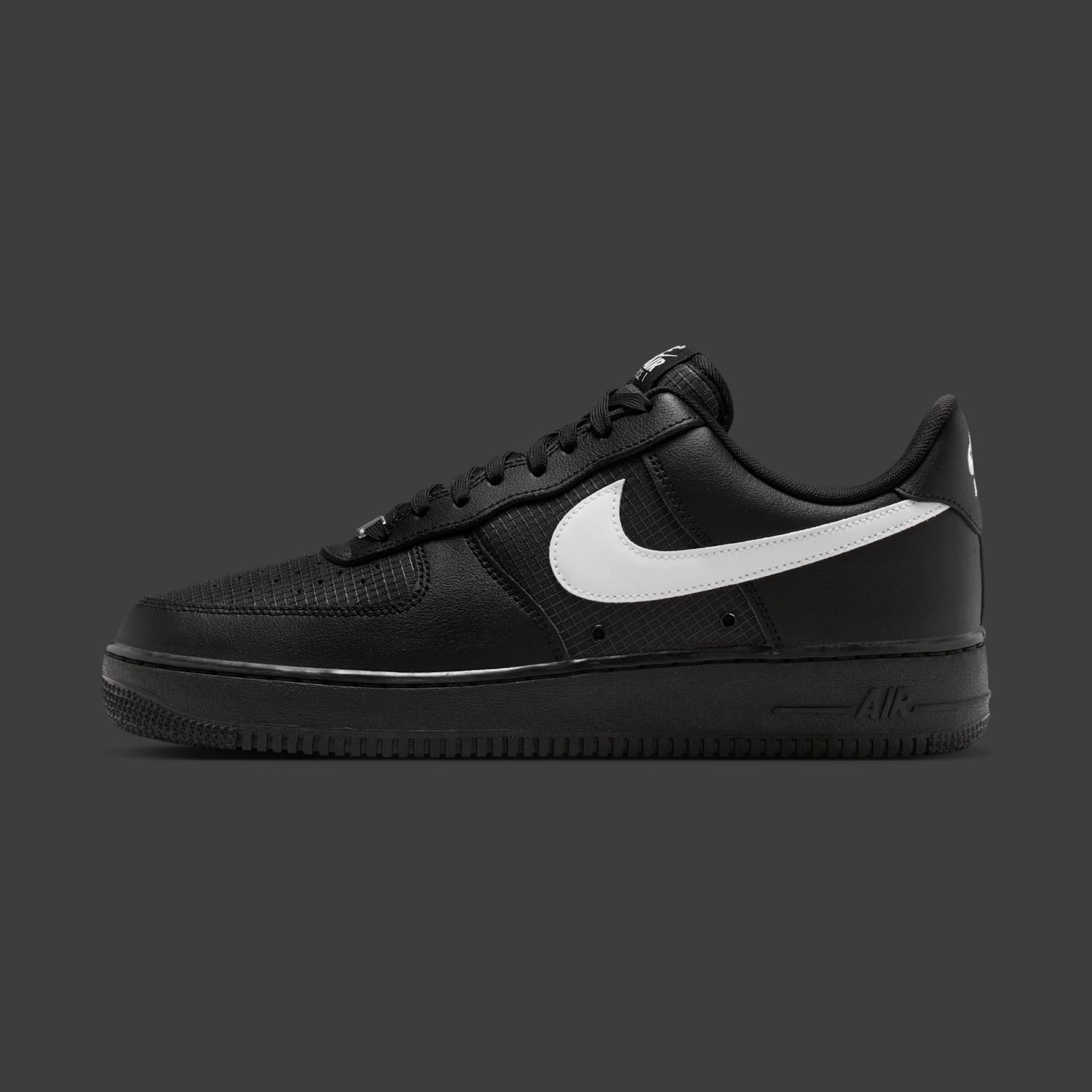 Nike Air Force 1 Low Tech "Black & White" drops April 1st, 2026