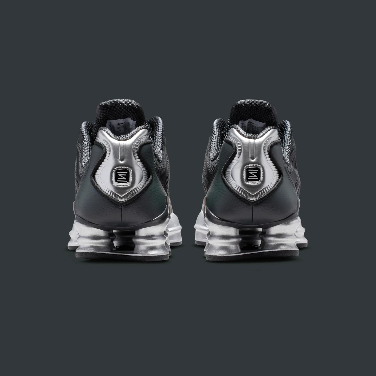 Nike Shox TL "Off Noir & Metallic Silver" drops in 2026