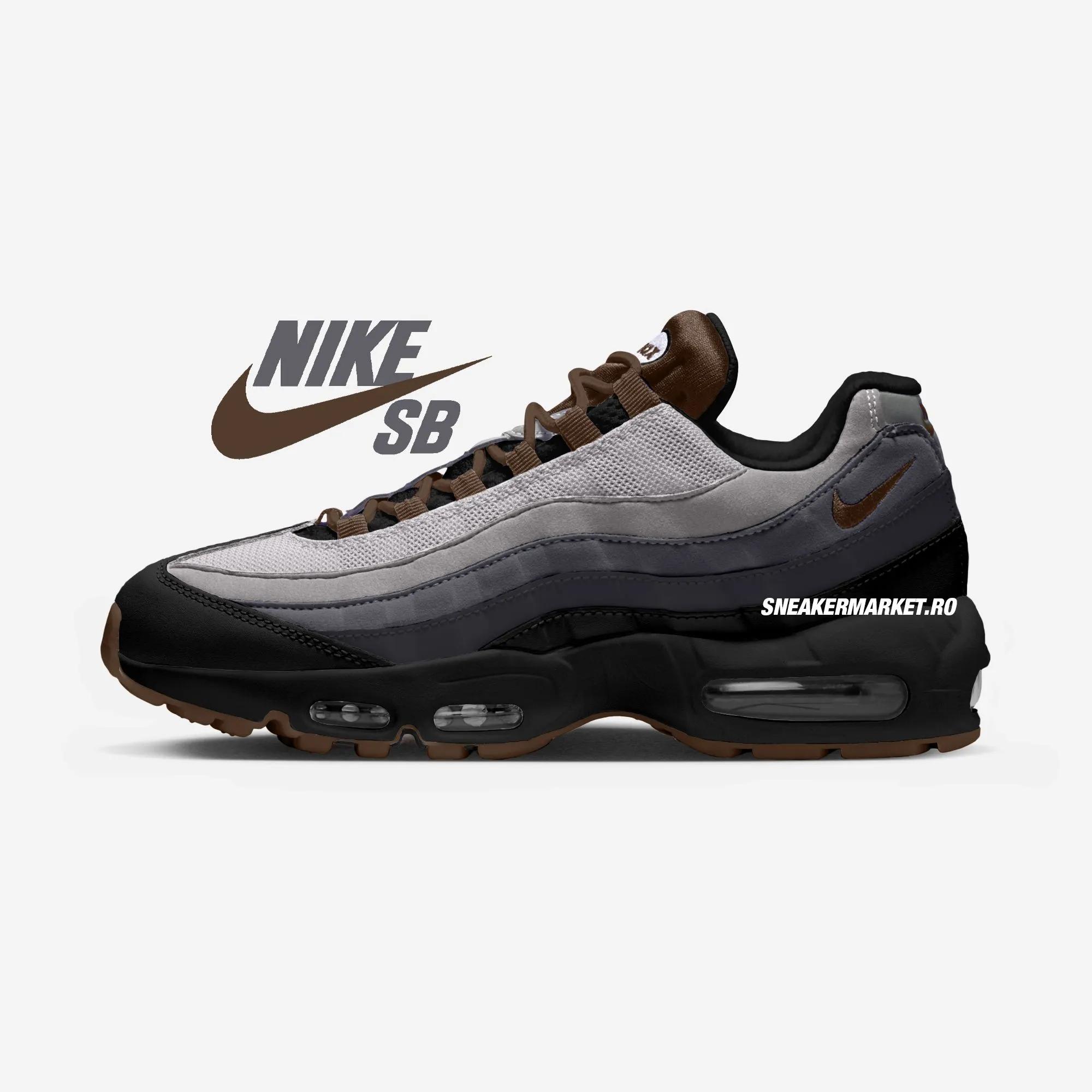 Nike SB x Nike Air Max 95 Black / Cacao Wow - Release Date
