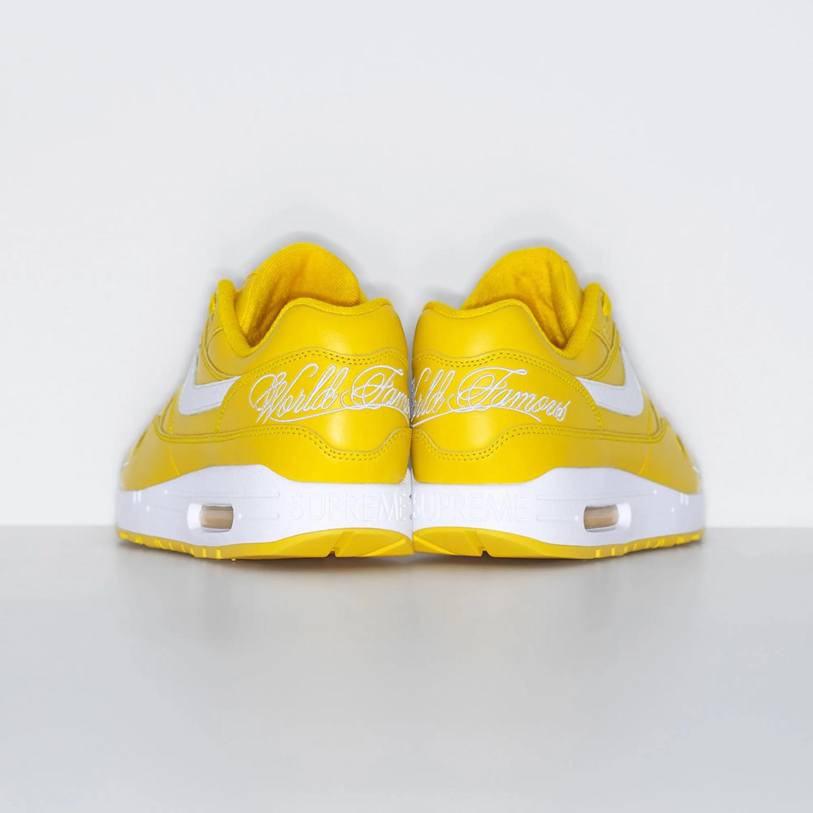 Supreme x Nike Air Max 1 '87 SP Speed Yellow HF8813-700