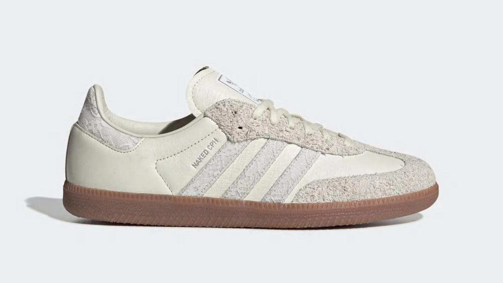 Naked x Adidas Samba OG “Off White”
